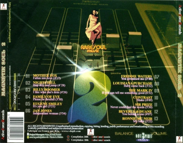 CD Compilation "Magnetik Soul Volume 2" – photo 2